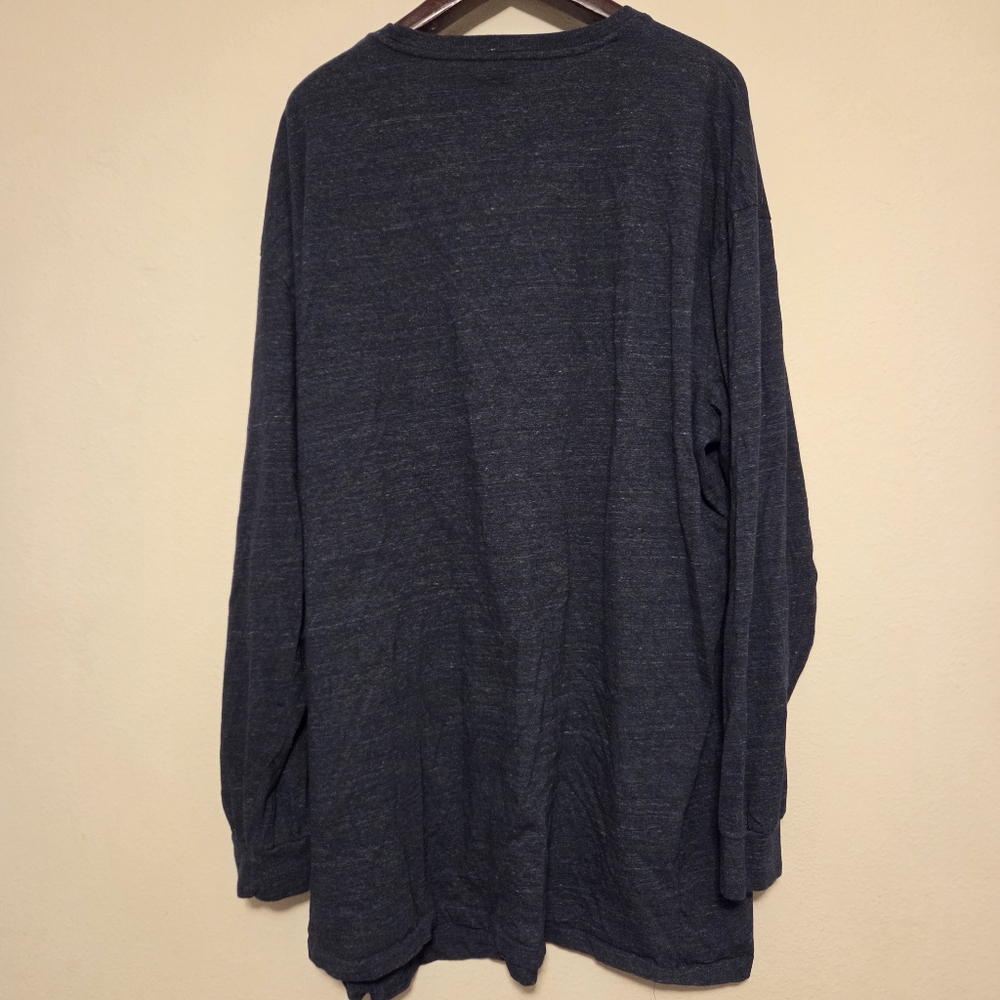 Polo Ralph Lauren Men’s Long Sleeve T-shirt 3XLT Heather Gray Pocketed - Picture 5 of 11